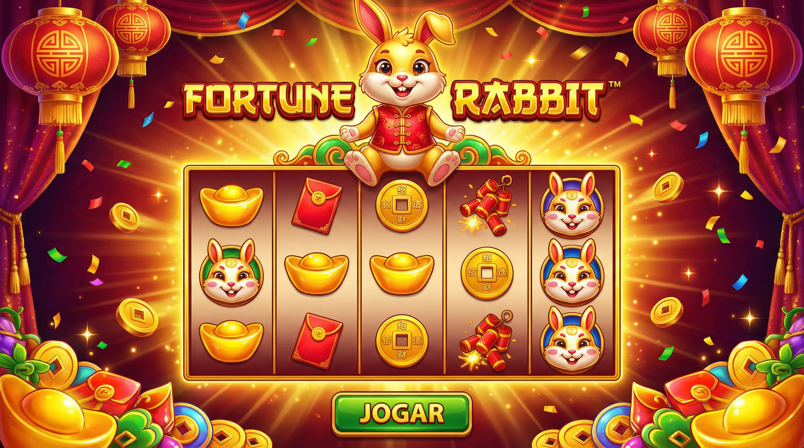 Fortune Rabbit - Caça-Níqueis da Sorte no betboom